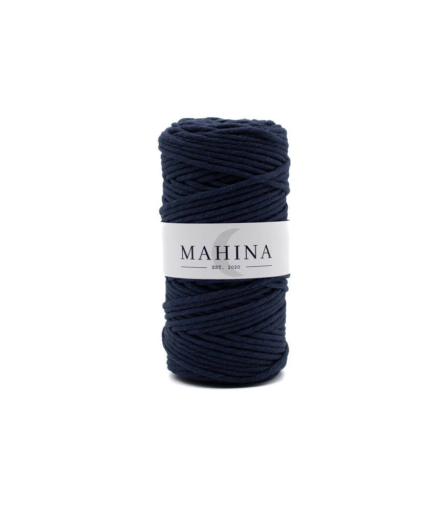 MAHINA Garn 4mm gezwirnt 100m verschiedene Farben - mahina