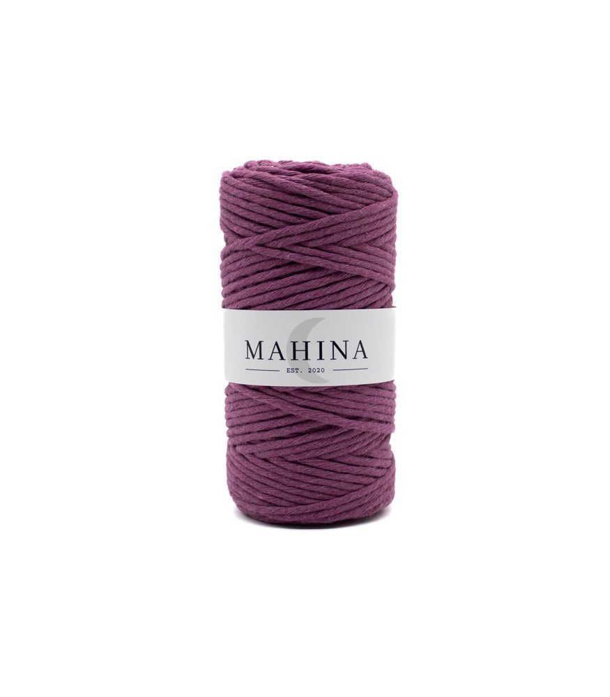 MAHINA Garn 4mm gezwirnt 100m verschiedene Farben - mahina