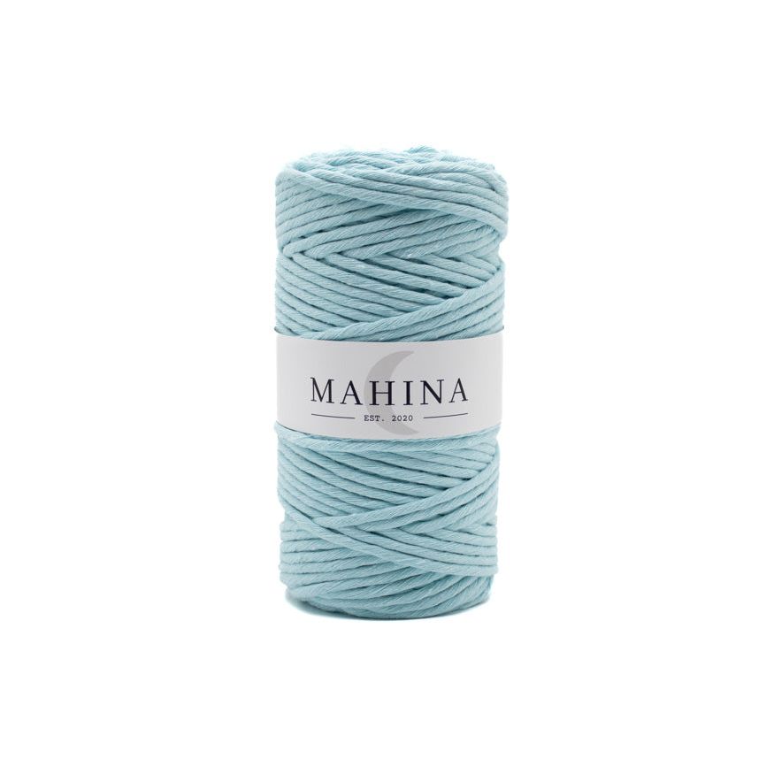 MAHINA Garn 4mm gezwirnt Mint 100m - MAHINA