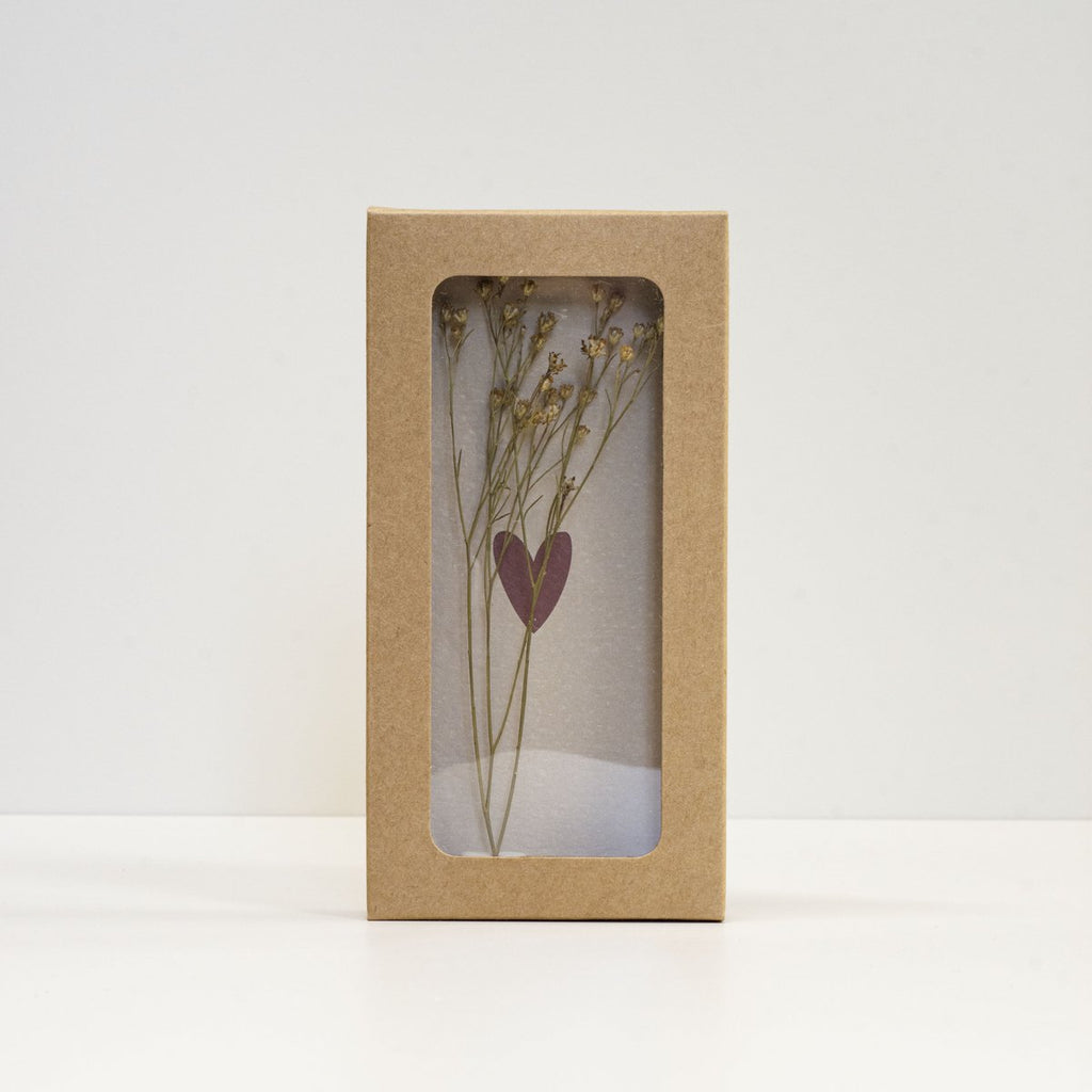 Mini Geschenkbox Trockenblumen "Heart" - MAHINA