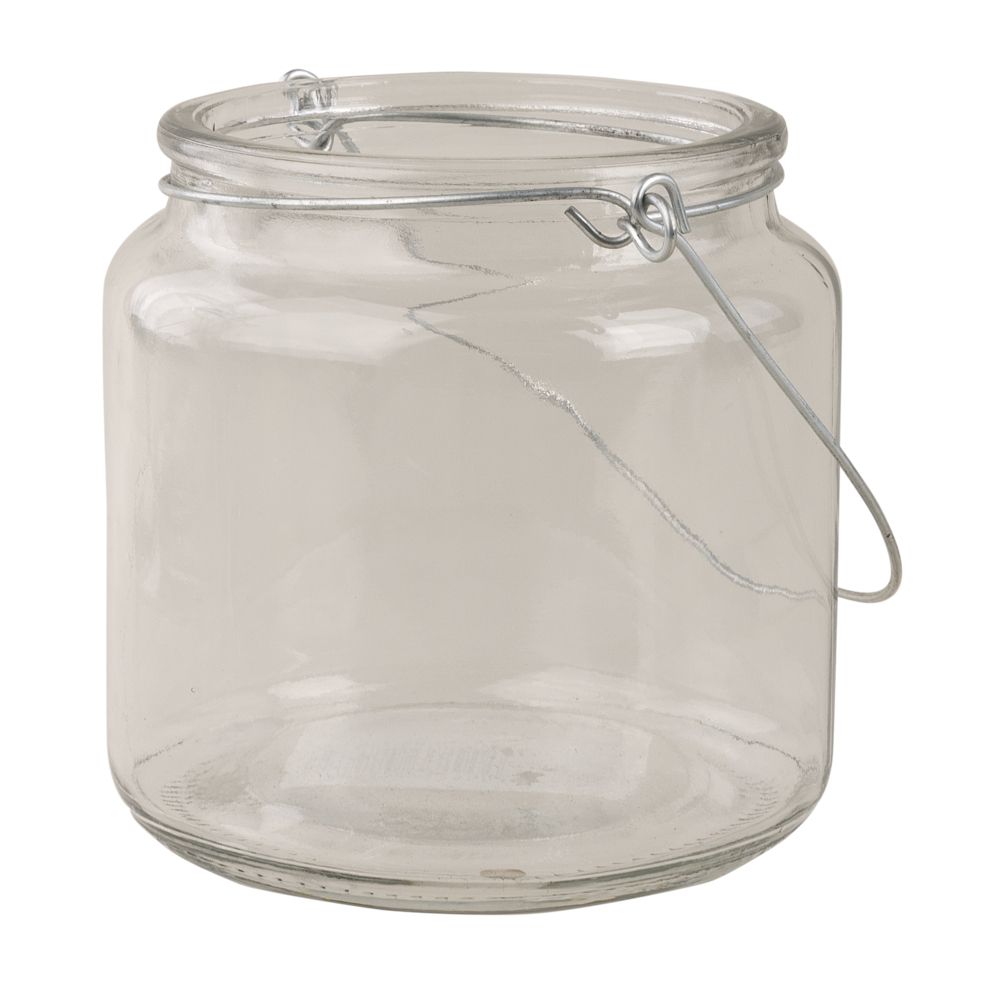 Rayher Glas Gefäß mit Henkel, 10cm - mahina