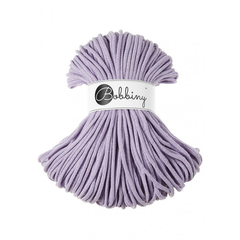 Bobbiny PREMIUM Flechtkordel 5mm geflochten Lavender 100m - MAHINA