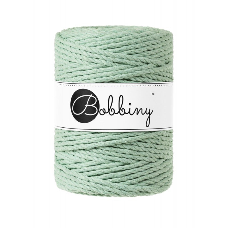 Bobbiny Makramee Garn 5mm 3ply Aloe 100m - MAHINA