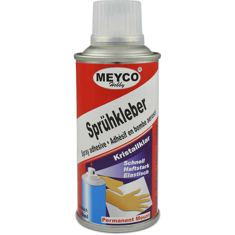 Meyco Sprühkleber kristallklar 150ml - MAHINA