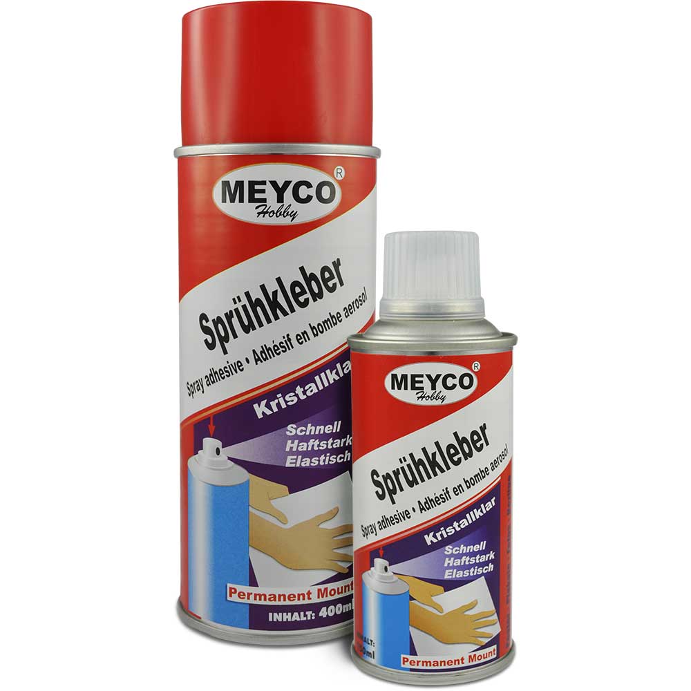 Meyco Sprühkleber kristallklar 150ml - MAHINA