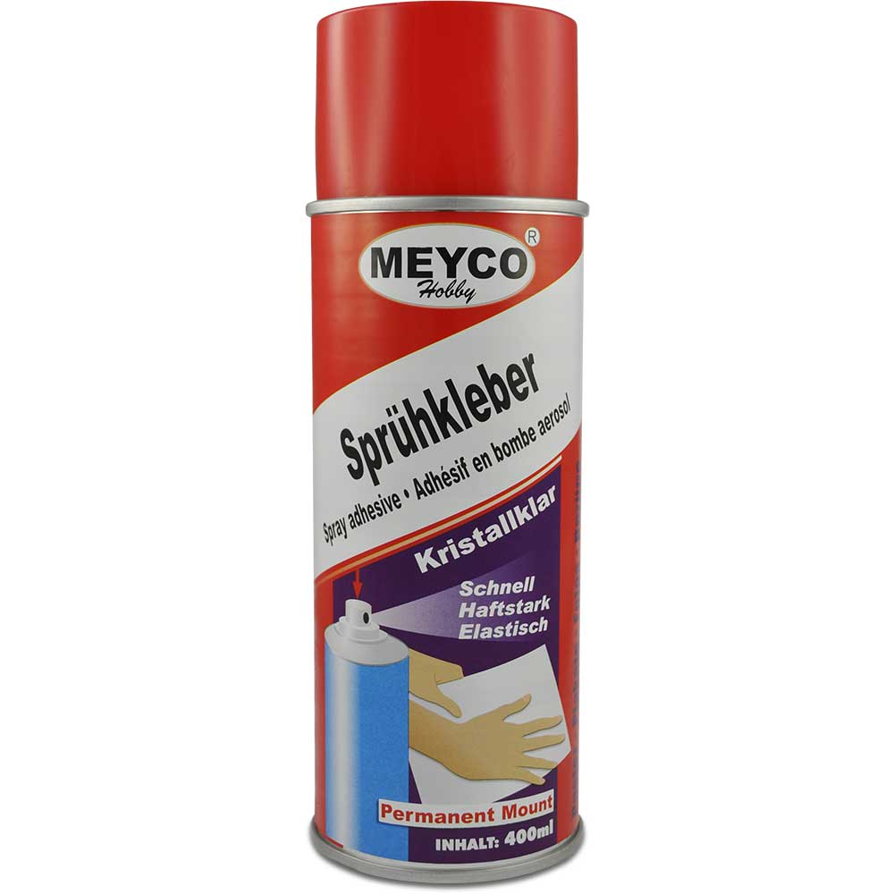 Meyco Sprühkleber kristallklar 400ml - MAHINA