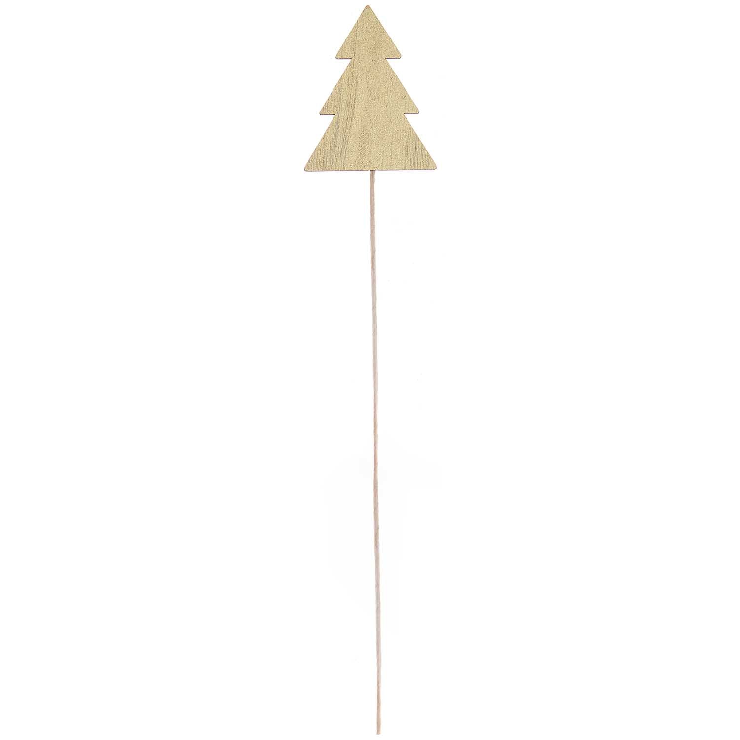 Picker "Tannenbaum" gefüllt 27x5cm in gold - mahina
