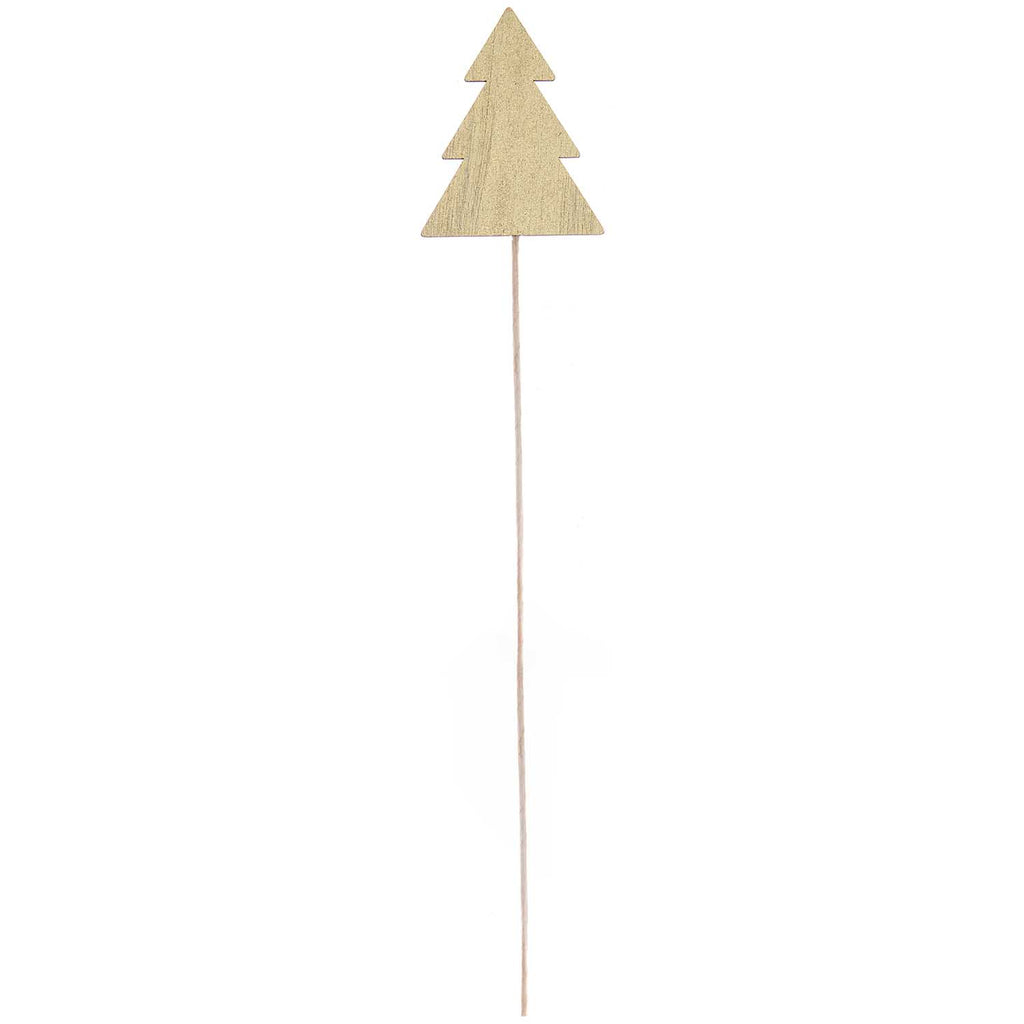 Picker "Tannenbaum" gefüllt 27x5cm in gold - MAHINA