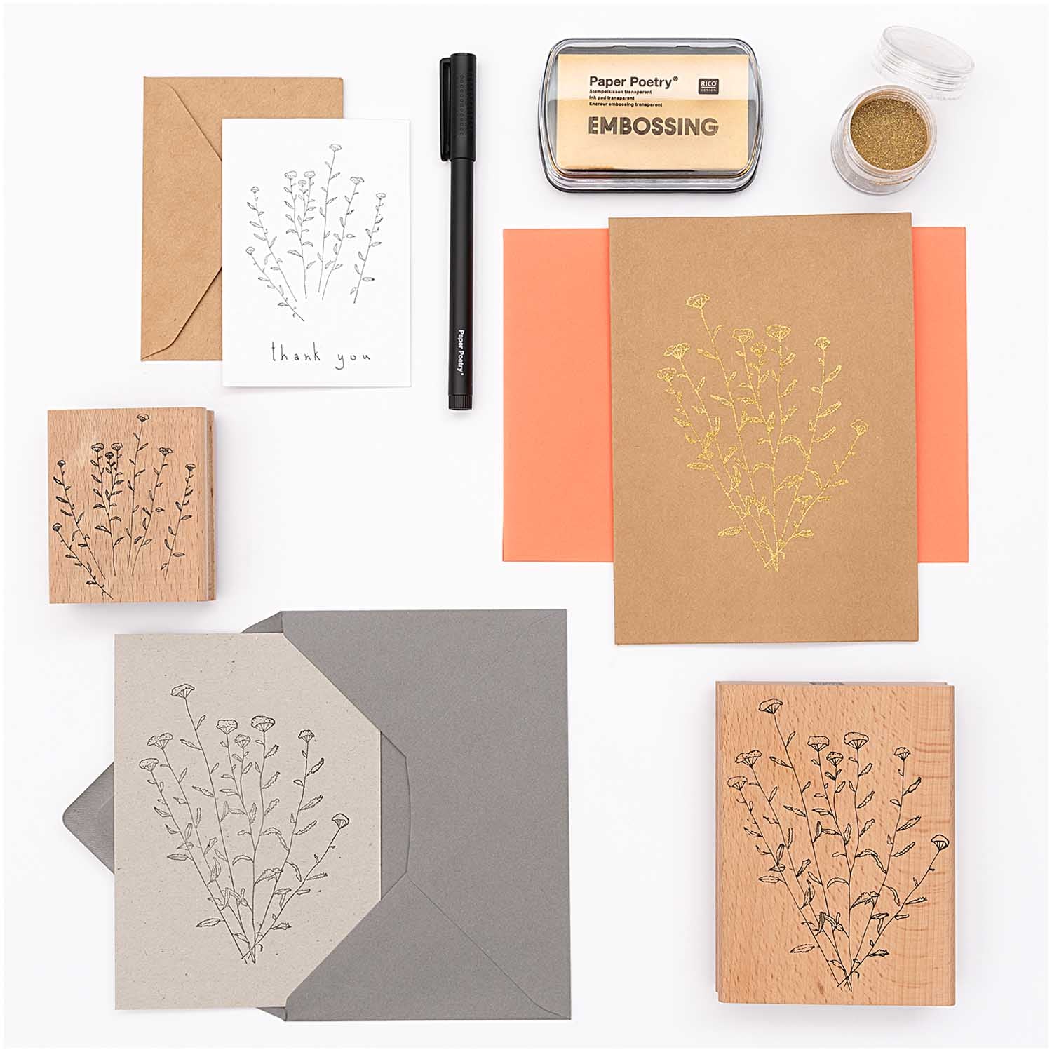 Rico Design Stempel "Anis" 6,25x7,5x2cm - mahina
