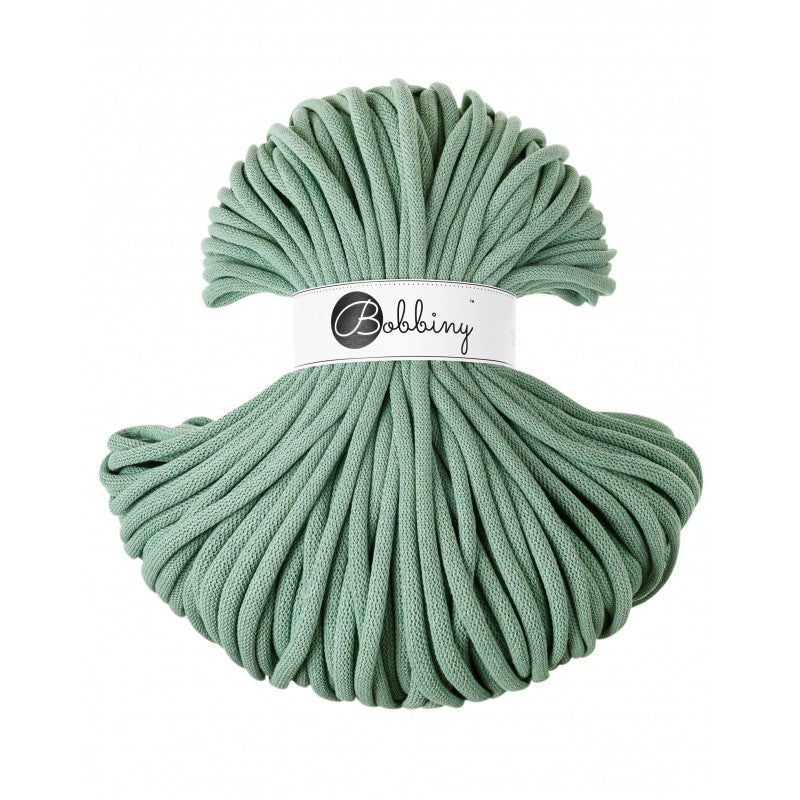 Bobbiny JUMBO Flechtkordel 9mm geflochten Aloe 100m - mahina