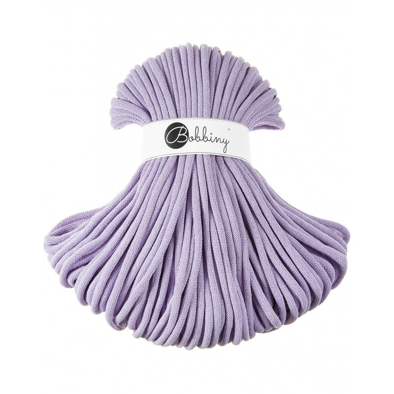 Bobbiny JUMBO Flechtkordel 9mm geflochten Lavender 100m - MAHINA