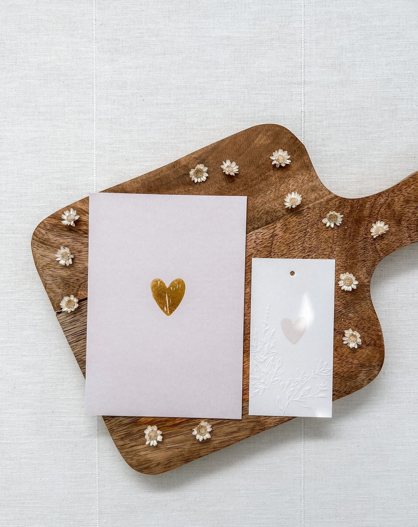Geschenkkarte "Heart" - SALE - MAHINA