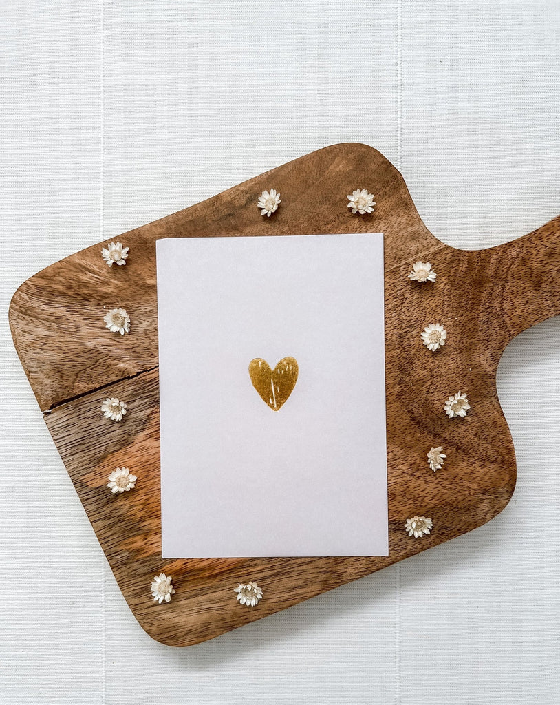 Geschenkkarte "Heart" - SALE - MAHINA