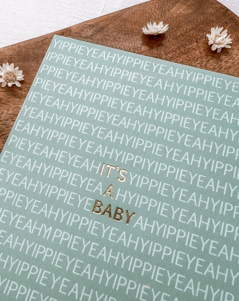 Geschenkkarte "It's a Baby" - MAHINA