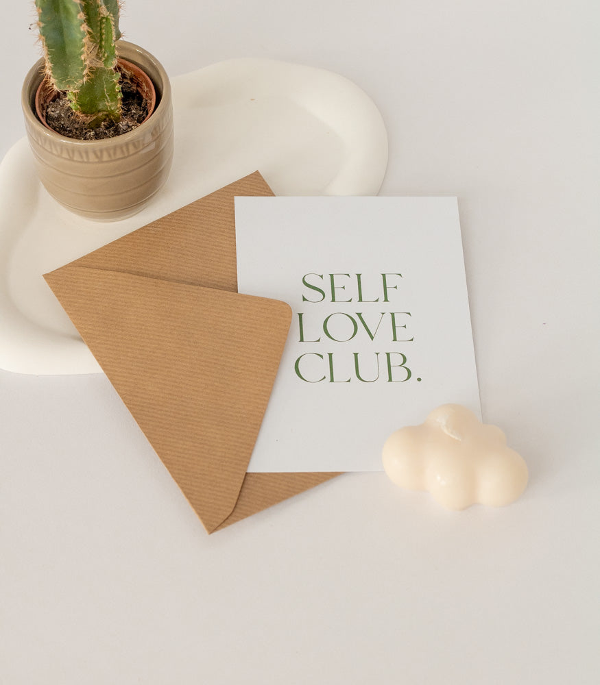 Geschenkkarte "Self Love Club" - MAHINA