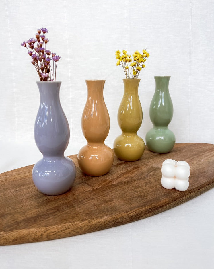 Vase Pastel "Kira" in verschiedenen Farben - MAHINA