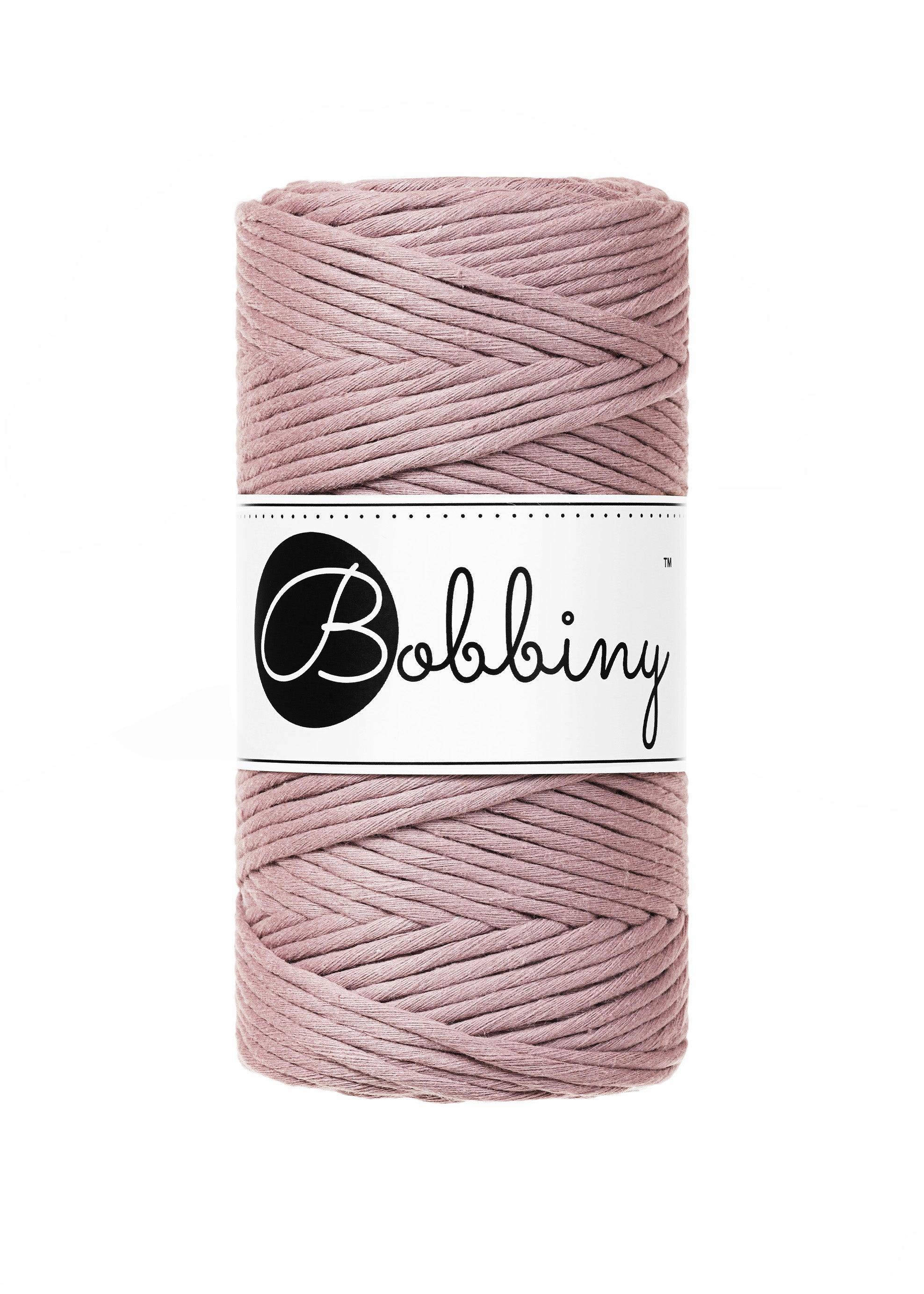 Bobbiny Makramee Garn 3mm gezwirnt 100m verschiedene Farben - mahina