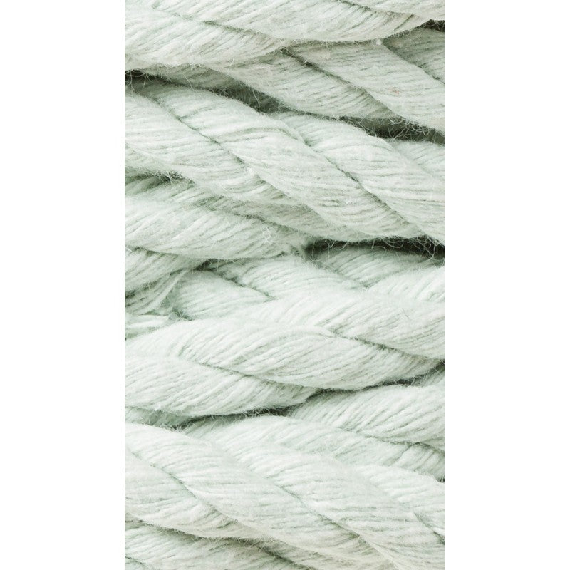 Bobbiny Makramee Garn 9mm 3ply Milky Green 30m - MAHINA