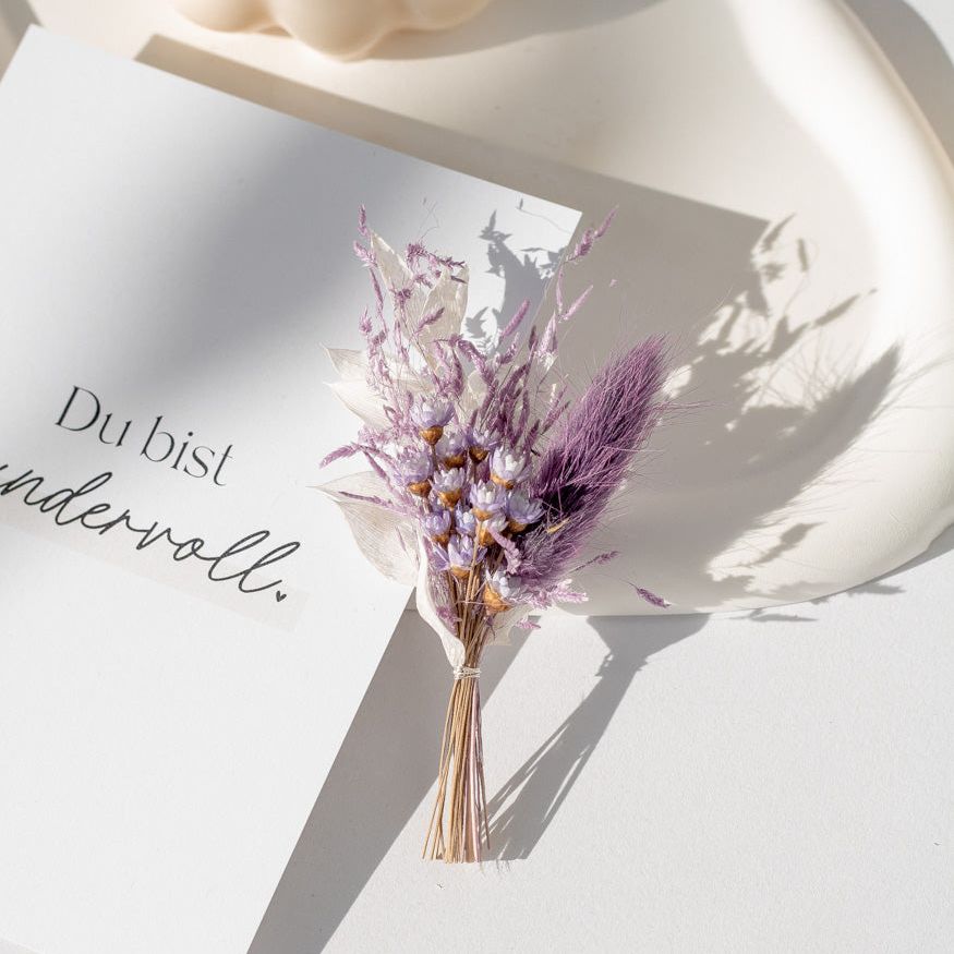 Mini Bouquet aus Trockenblumen