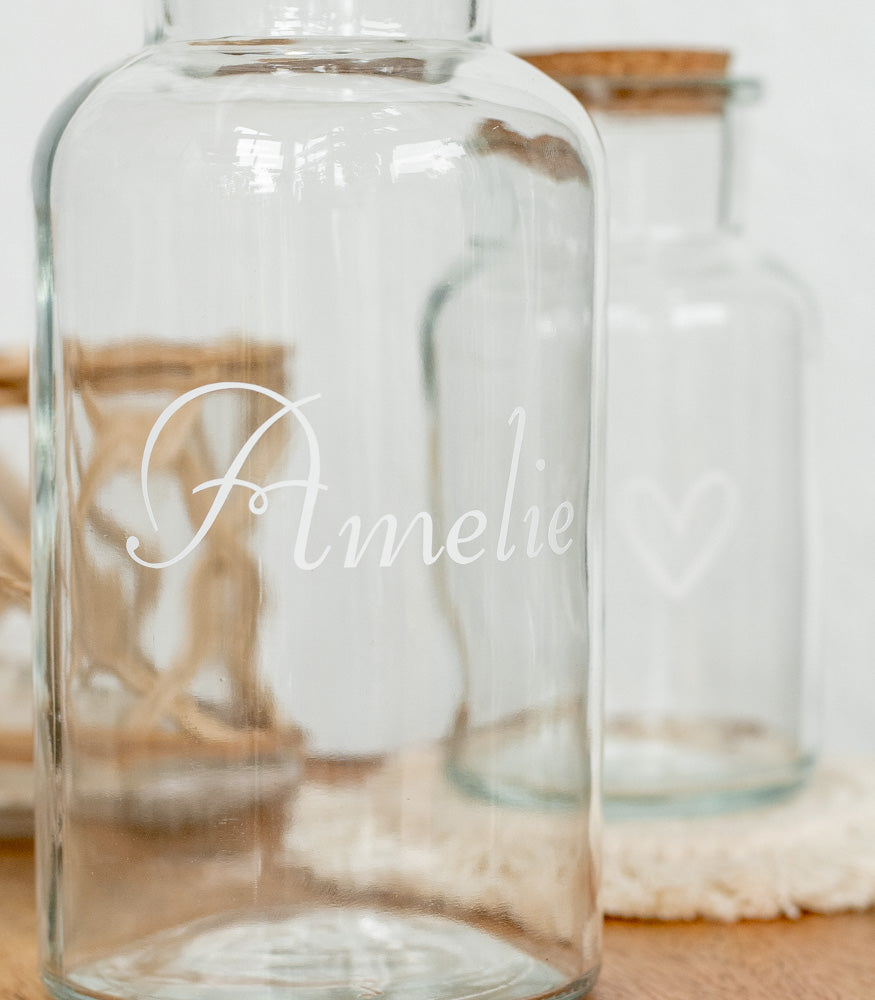 Personalisierbares Korkenglas 125ml - mahina