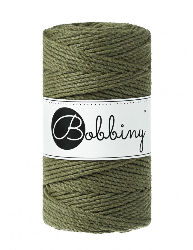 Bobbiny Makramee Garn 3mm 3ply 100m in verschiedenen Farben - MAHINA