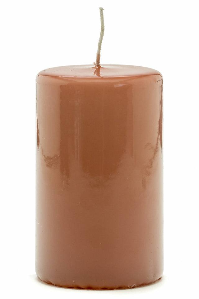 Kerze "Glasiert" in verschiedenen Farben/Größen - mahina