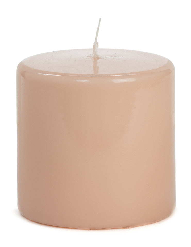 Kerze "Glasiert" in verschiedenen Farben/Größen - mahina