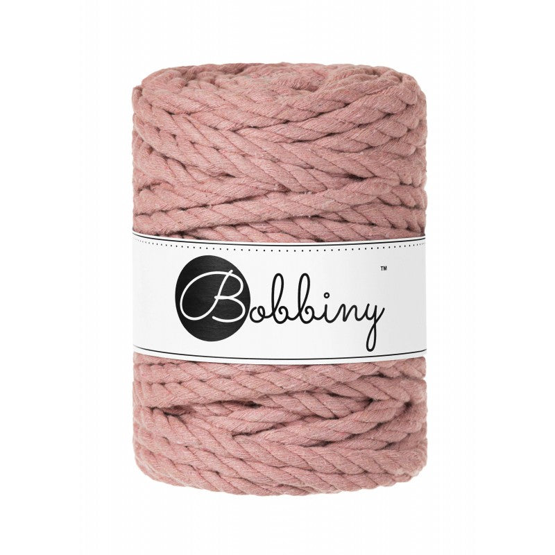 Bobbiny Makramee Garn 9mm 3ply 30m - Garne > Baumwollgarne > Bobbiny > 3ply > 9mm von mahina
