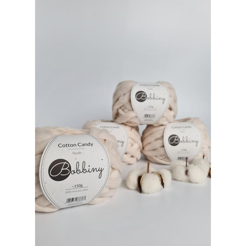 Bobbiny Cotton Candy Nude 150g, 1 Stk. - MAHINA