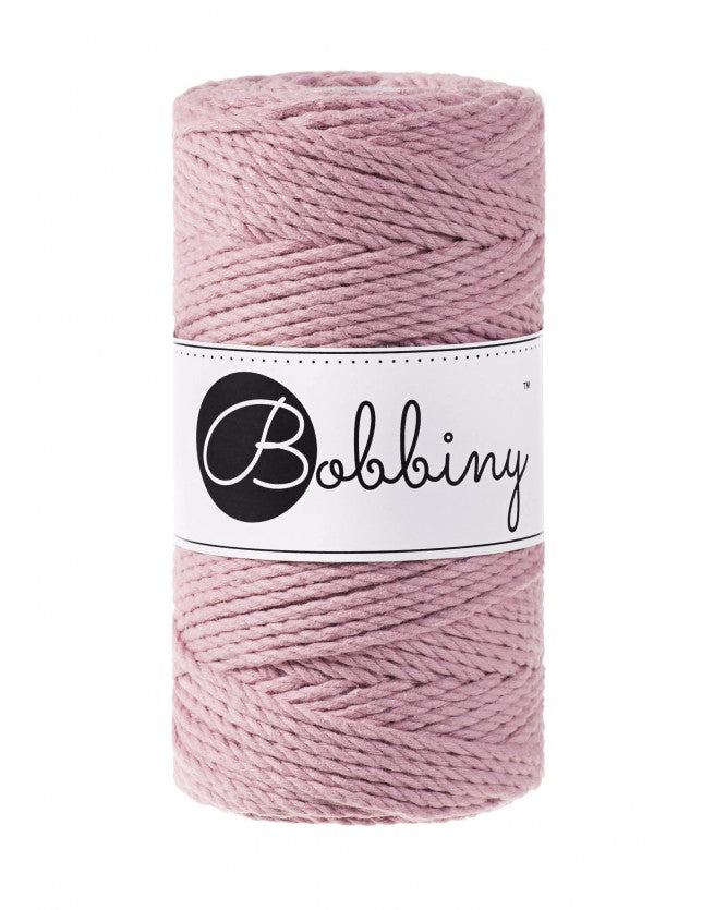 Bobbiny Makramee Garn 3mm 3ply 100m verschiedene Farben - mahina