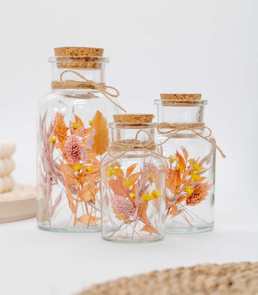 Personalisierbares Korkenglas 250ml - Bastelbedarf -> Glas -> Korkengläser von mahina