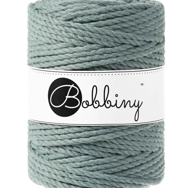 Bobbiny Makramee Garn 5mm 3ply Laurel 100m - mahina