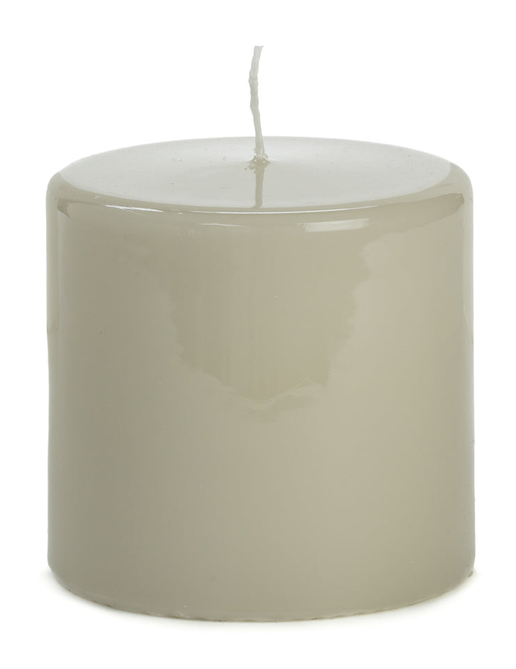 Kerze "Glasiert" in verschiedenen Farben/Größen - mahina