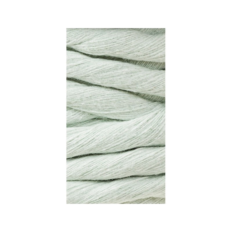 Bobbiny Makramee Garn 9mm gezwirnt Milky Green 30m - mahina