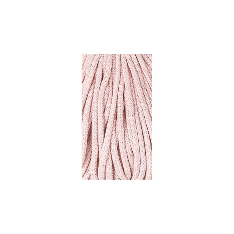 Bobbiny PREMIUM Flechtkordel 5mm geflochten Pastel Pink 100m - mahina