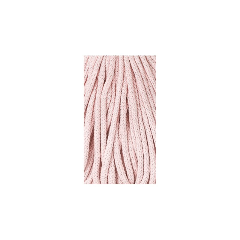 Bobbiny PREMIUM Flechtkordel 5mm geflochten Pastel Pink 100m - MAHINA