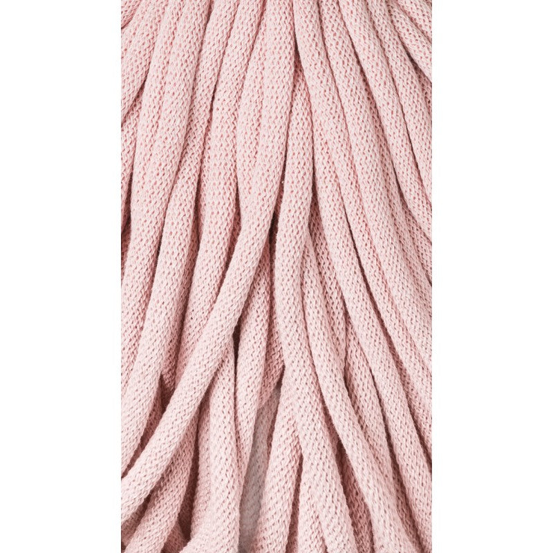 Bobbiny JUMBO Flechtkordel 9mm geflochten Pastel Pink 100m - mahina