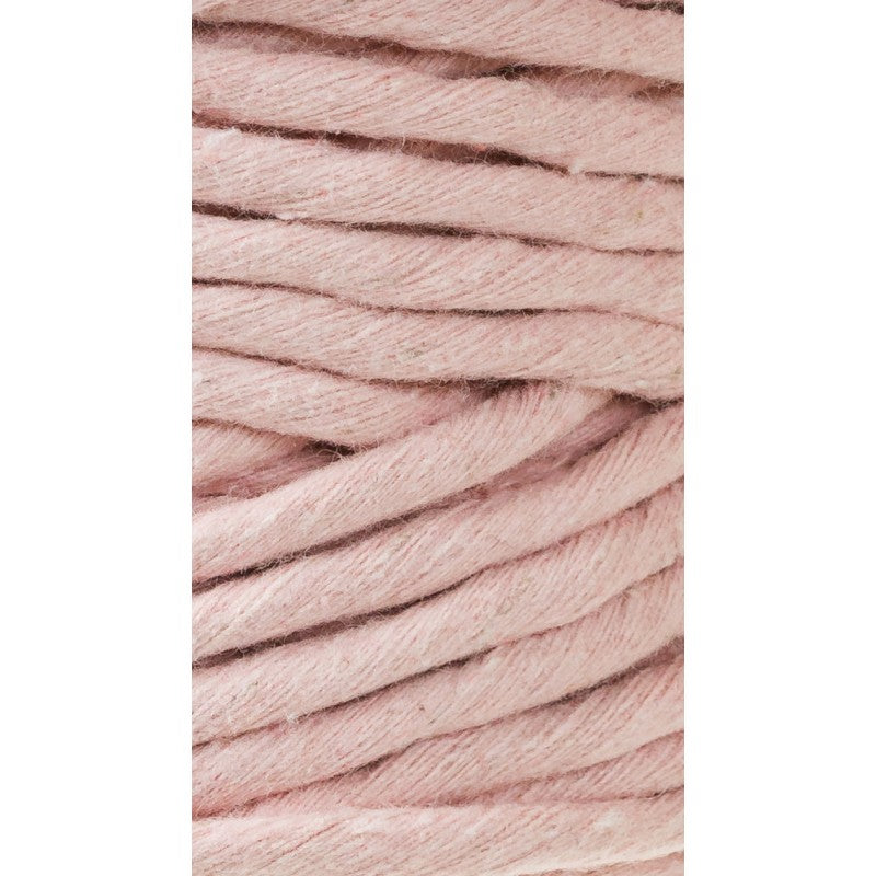 Bobbiny Makramee Garn 5mm gezwirnt Pastel Pink 100m - MAHINA