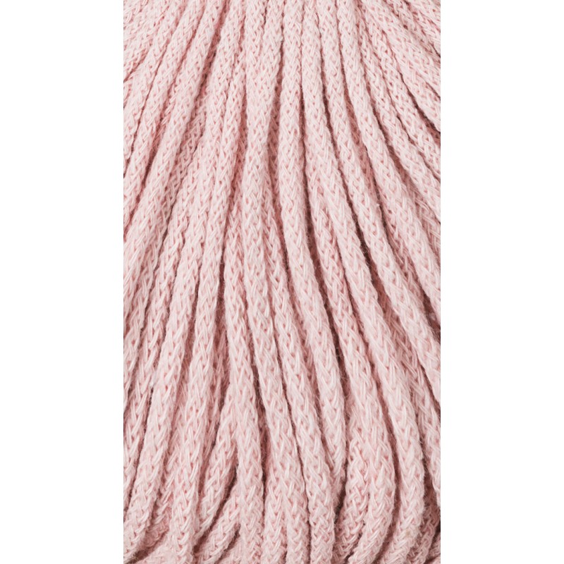 Bobbiny JUNIOR Flechtkordel 3mm geflochten Pastel Pink 100m - MAHINA