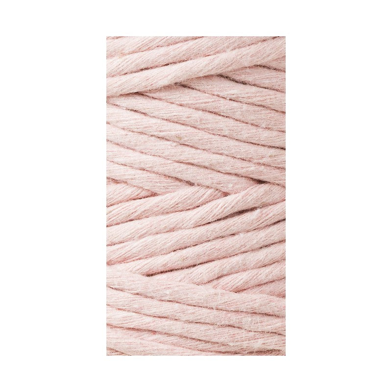 Bobbiny Makramee Garn 3mm gezwirnt Pastel Pink 100m - mahina