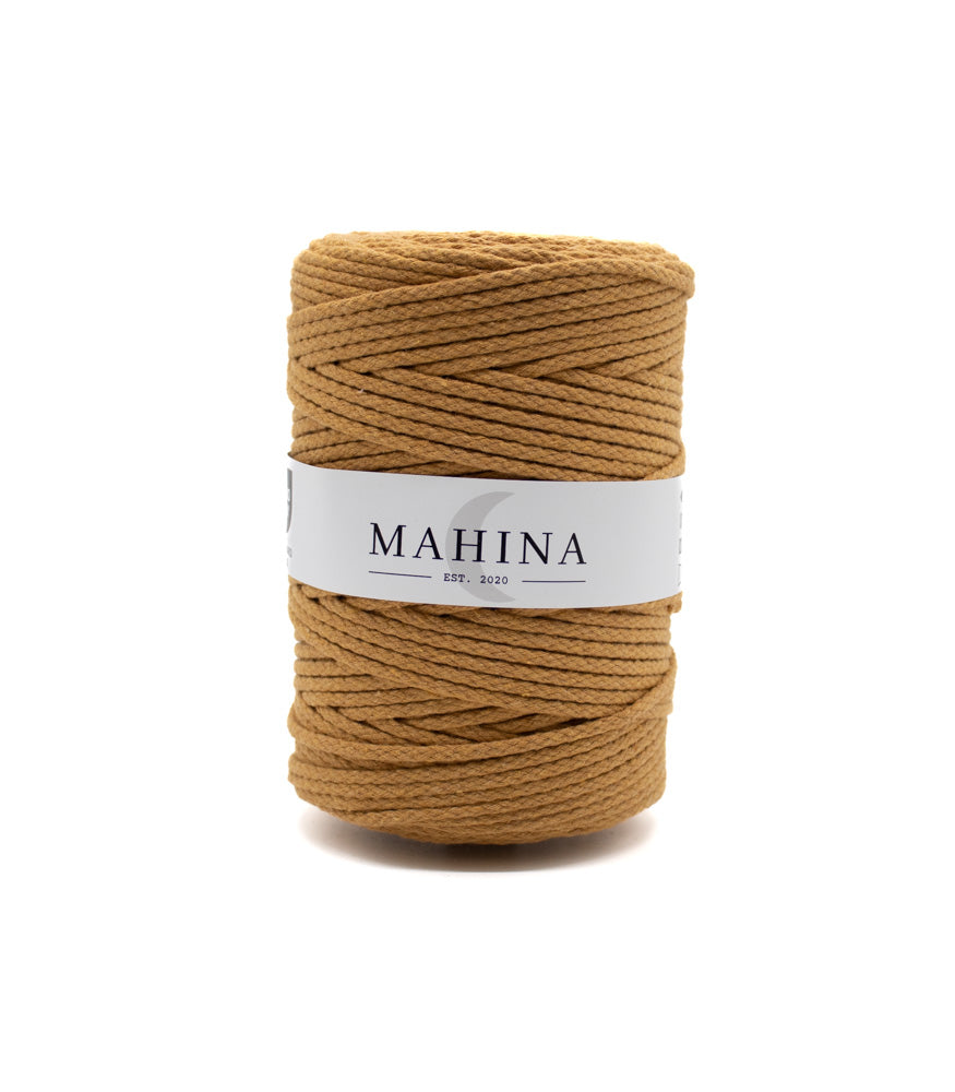 mahina Garn 4mm geflochten 200m - Garne > Baumwollgarne > Pferdeseile > Geflochten > 4mm > 200m von mahina