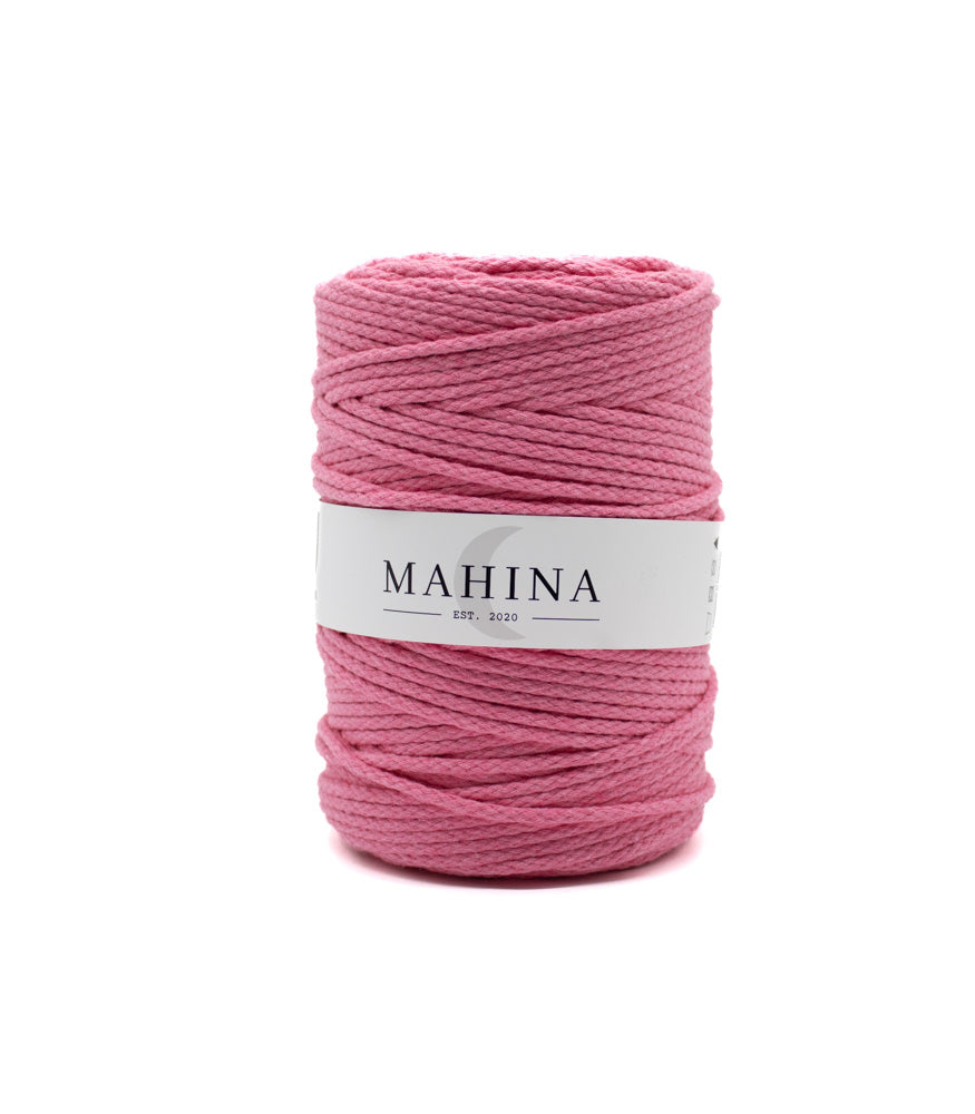 mahina Garn 4mm geflochten 200m - Garne > Baumwollgarne > Pferdeseile > Geflochten > 4mm > 200m von mahina