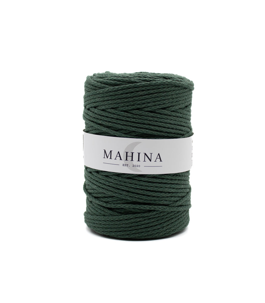 mahina Garn 4mm geflochten 200m - Garne > Baumwollgarne > Pferdeseile > Geflochten > 4mm > 200m von mahina