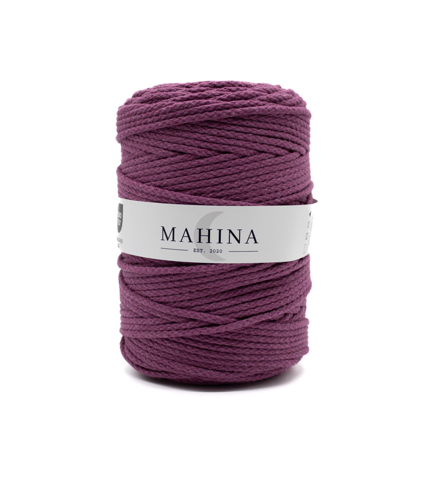 mahina Garn 4mm geflochten 200m - Garne > Baumwollgarne > Pferdeseile > Geflochten > 4mm > 200m von mahina