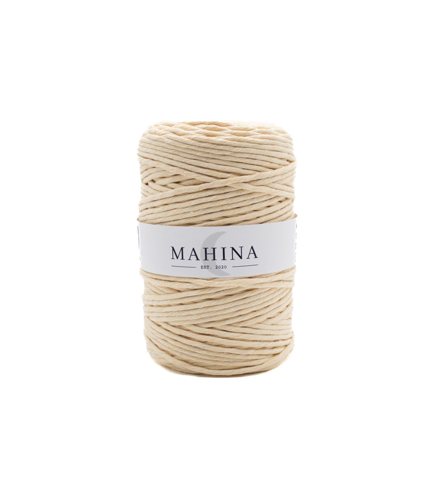 mahina Garn 4mm gezwirnt 200m - Garne > Baumwollgarne > Pferdeseile > Gezwirnt > 4mm > 200m von mahina