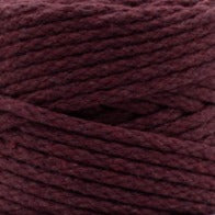 MAHINA Garn 4mm geflochten Blackberry 100m - Garne > Baumwollgarne > Pferdeseile > Geflochten > 4mm > 100m von mahina