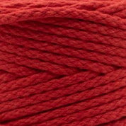 MAHINA Garn 4mm geflochten Feuerrot 100m - Garne > Baumwollgarne > Pferdeseile > Geflochten > 4mm > 100m von mahina