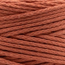 MAHINA Garn 4mm geflochten Lachs 200m - Garne > Baumwollgarne > Pferdeseile > Geflochten > 4mm > 200m von mahina