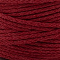 MAHINA Garn 4mm geflochten Purpurrot 200m - Garne > Baumwollgarne > Pferdeseile > Geflochten > 4mm > 200m von mahina