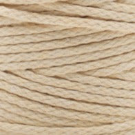 MAHINA Garn 4mm geflochten Vanille 200m - Garne > Baumwollgarne > Pferdeseile > Geflochten > 4mm > 200m von mahina